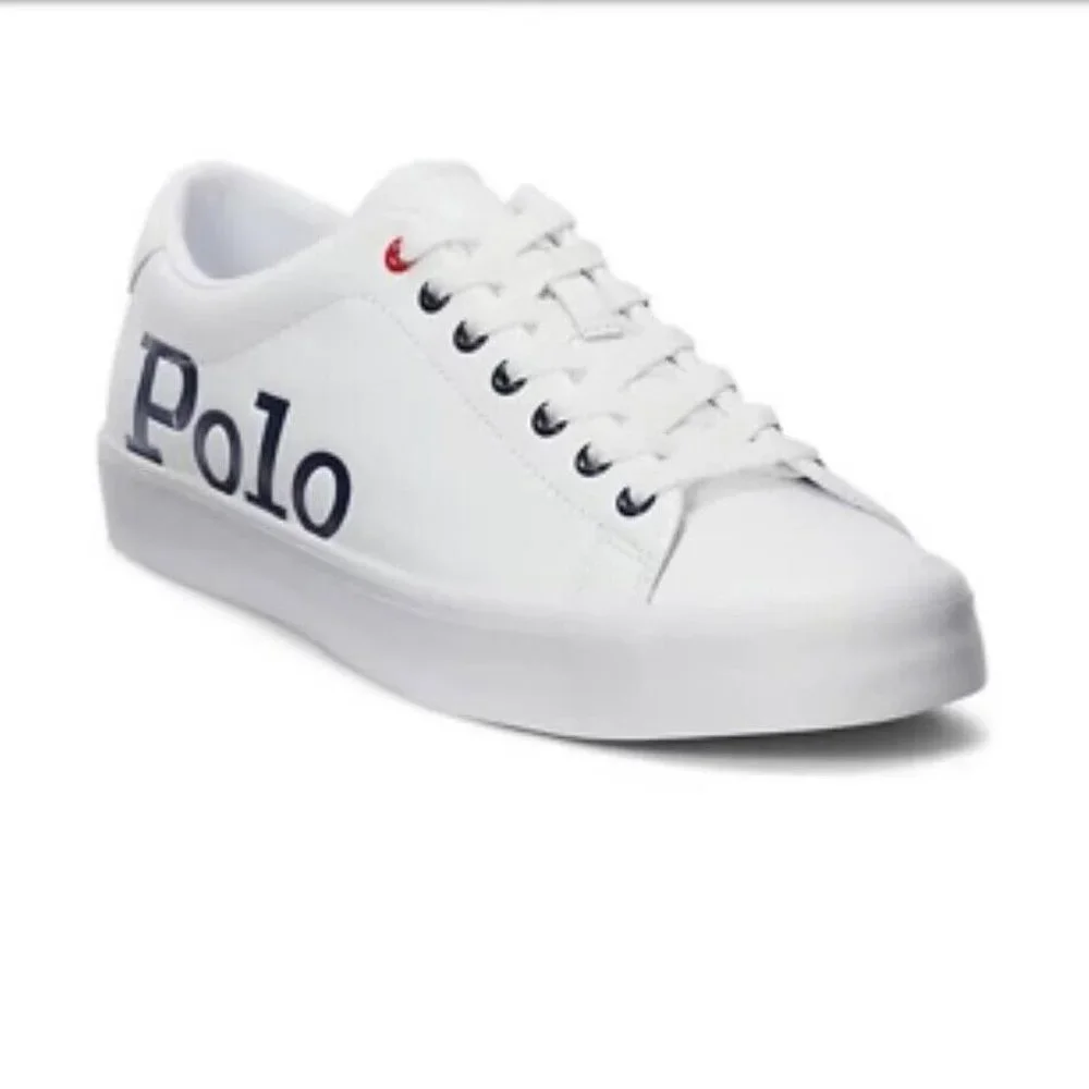 NWOB Polo Ralph Lauren Longwood Leather Sneaker Shoes